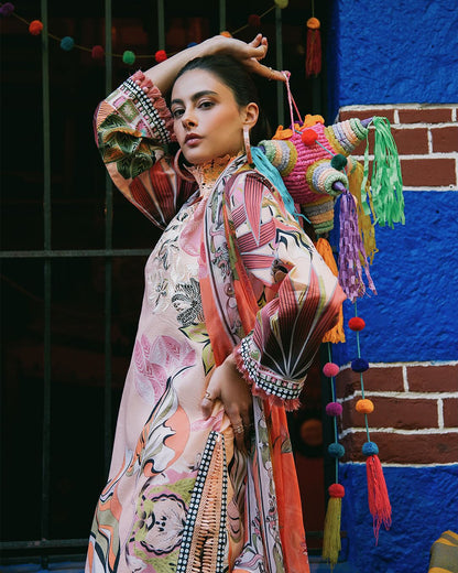Mushq La Dolce Hemline Lawn Prints Vol-2