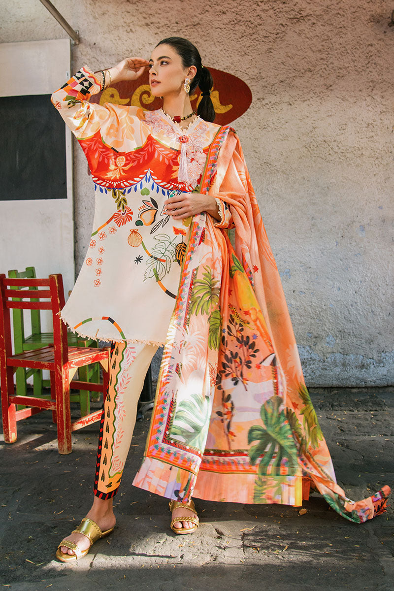 Mushq La Dolce Hemline Lawn Prints