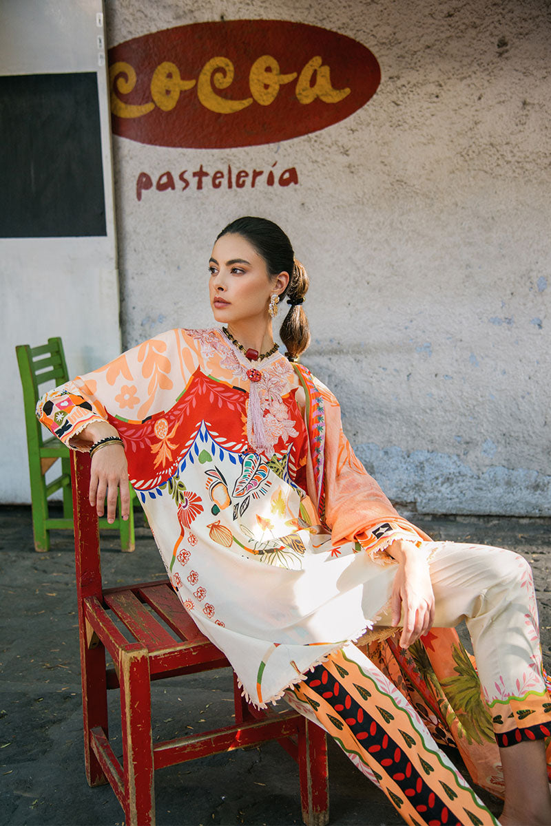 Mushq La Dolce Hemline Lawn Prints