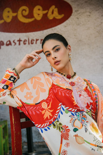 Mushq La Dolce Hemline Lawn Prints