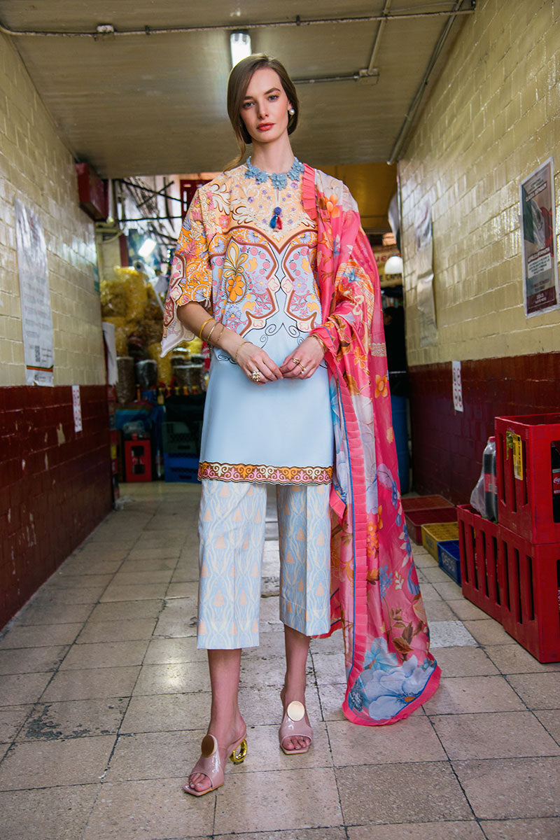 Mushq La Dolce Hemline Lawn Prints