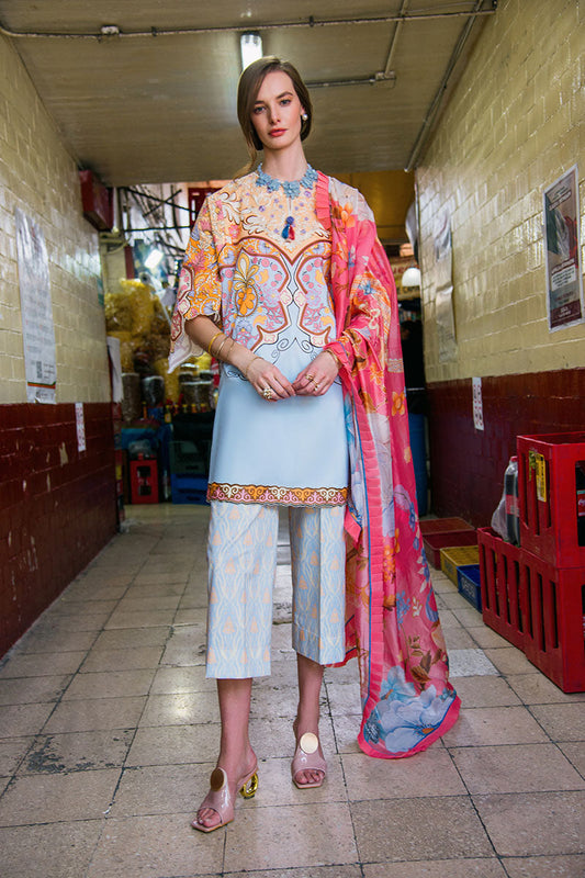 Mushq La Dolce Hemline Lawn Prints