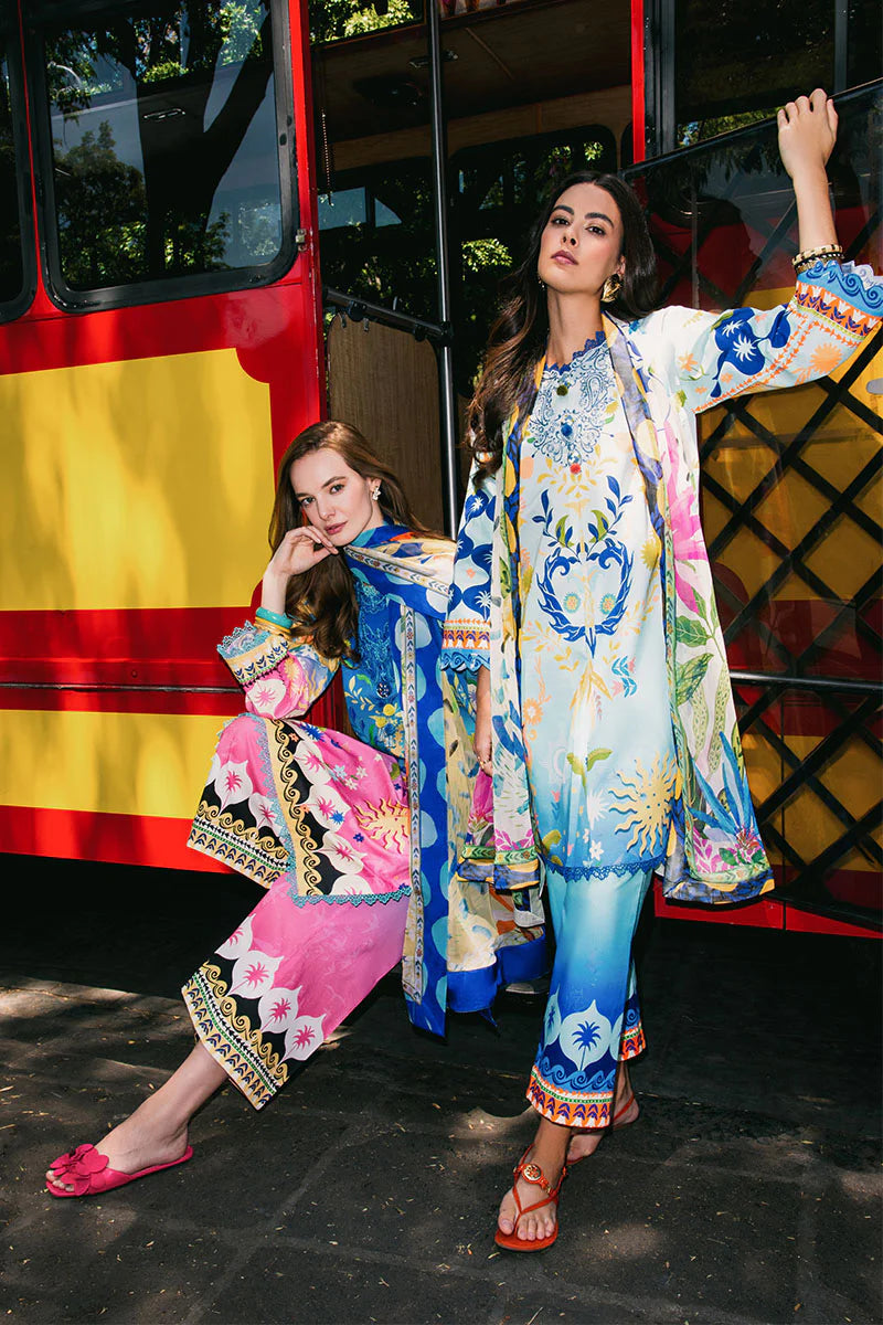 Mushq La Dolce Hemline Lawn Prints