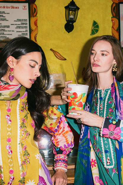 Mushq La Dolce Hemline Lawn Prints