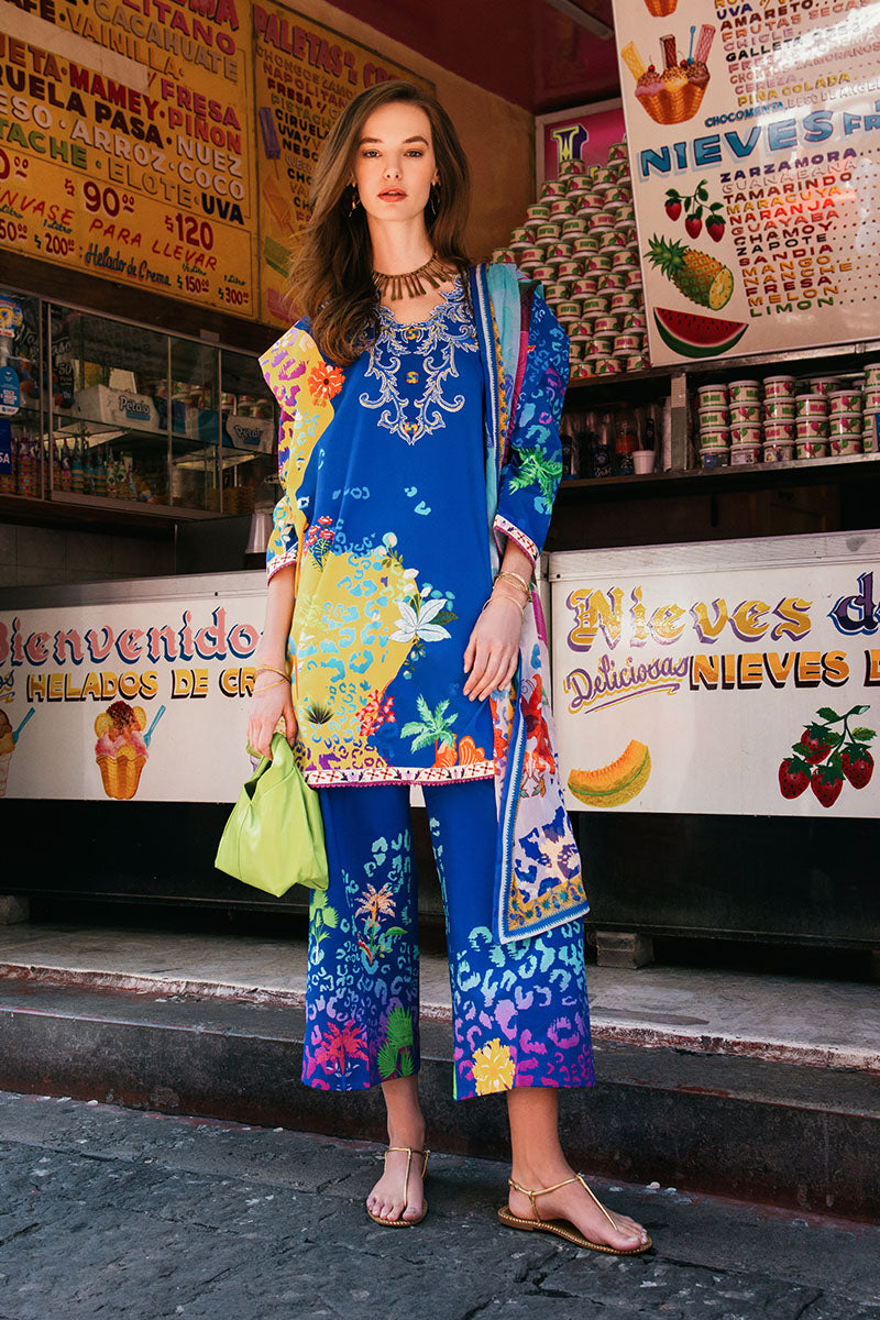 Mushq La Dolce Hemline Lawn Prints