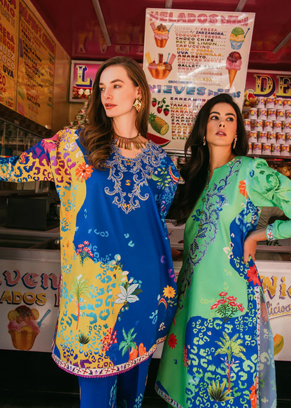 Mushq La Dolce Hemline Lawn Prints