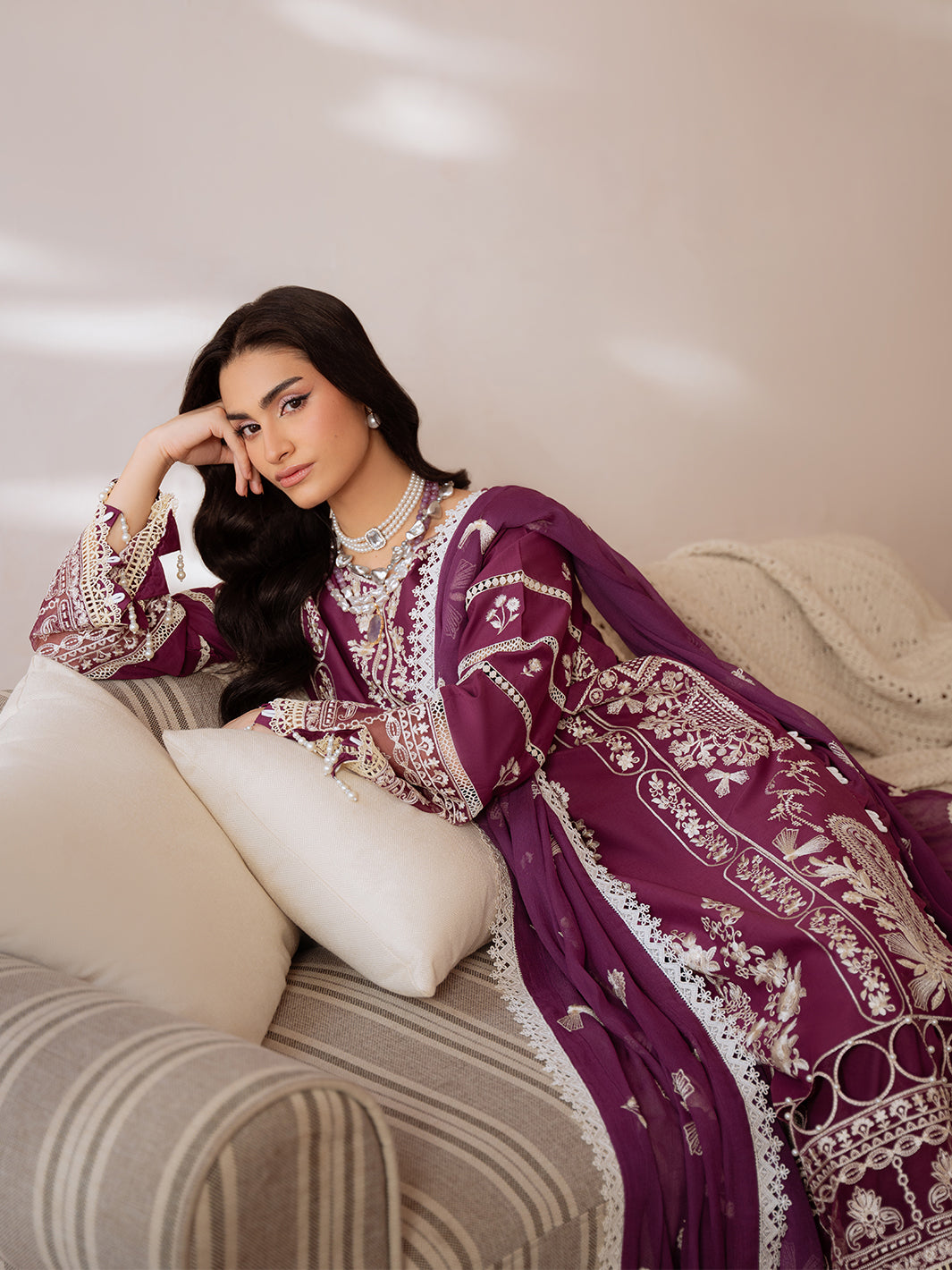 Mahnur Shanaya Lawn Spring/Summer