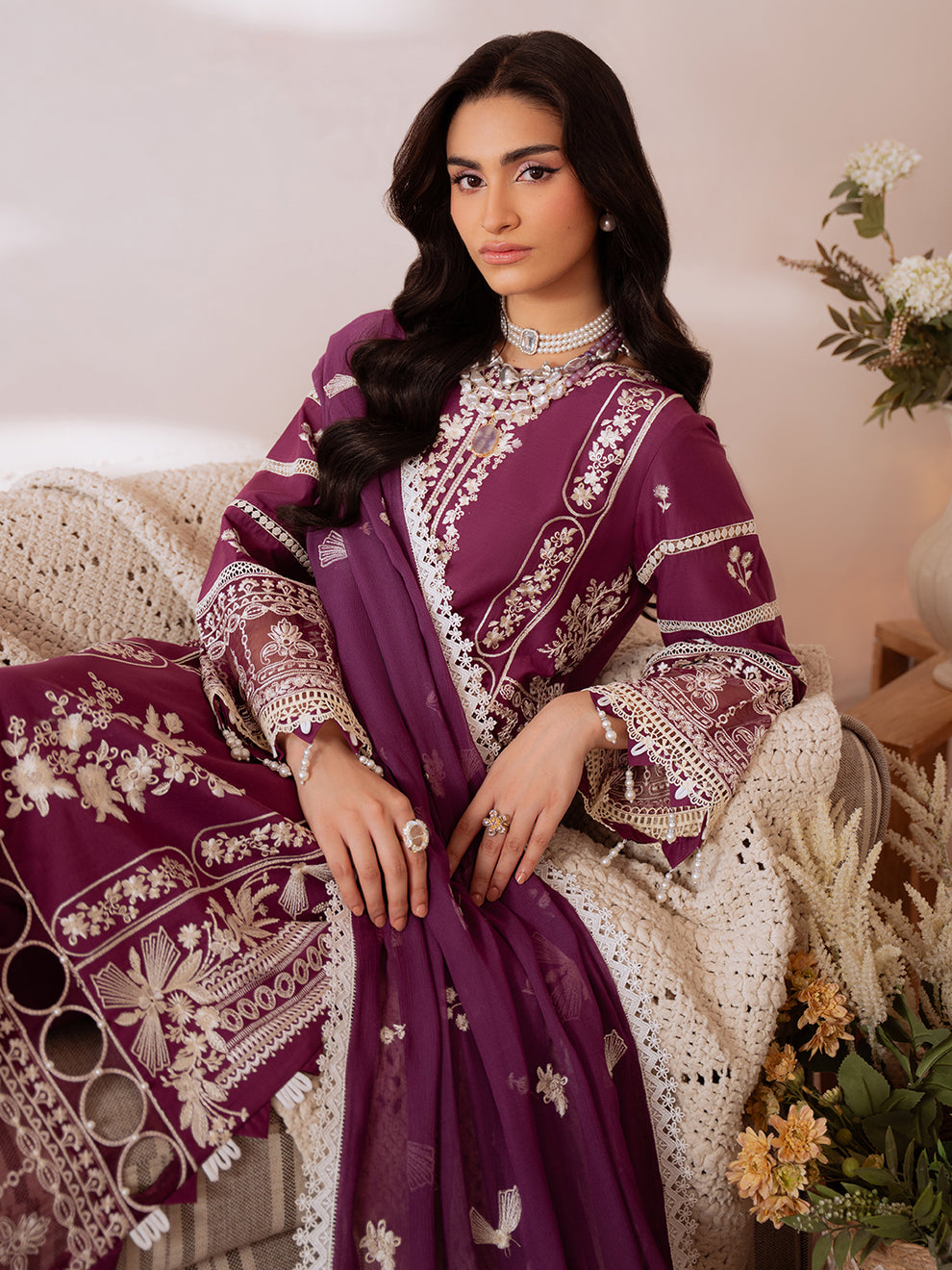 Mahnur Shanaya Lawn Spring/Summer