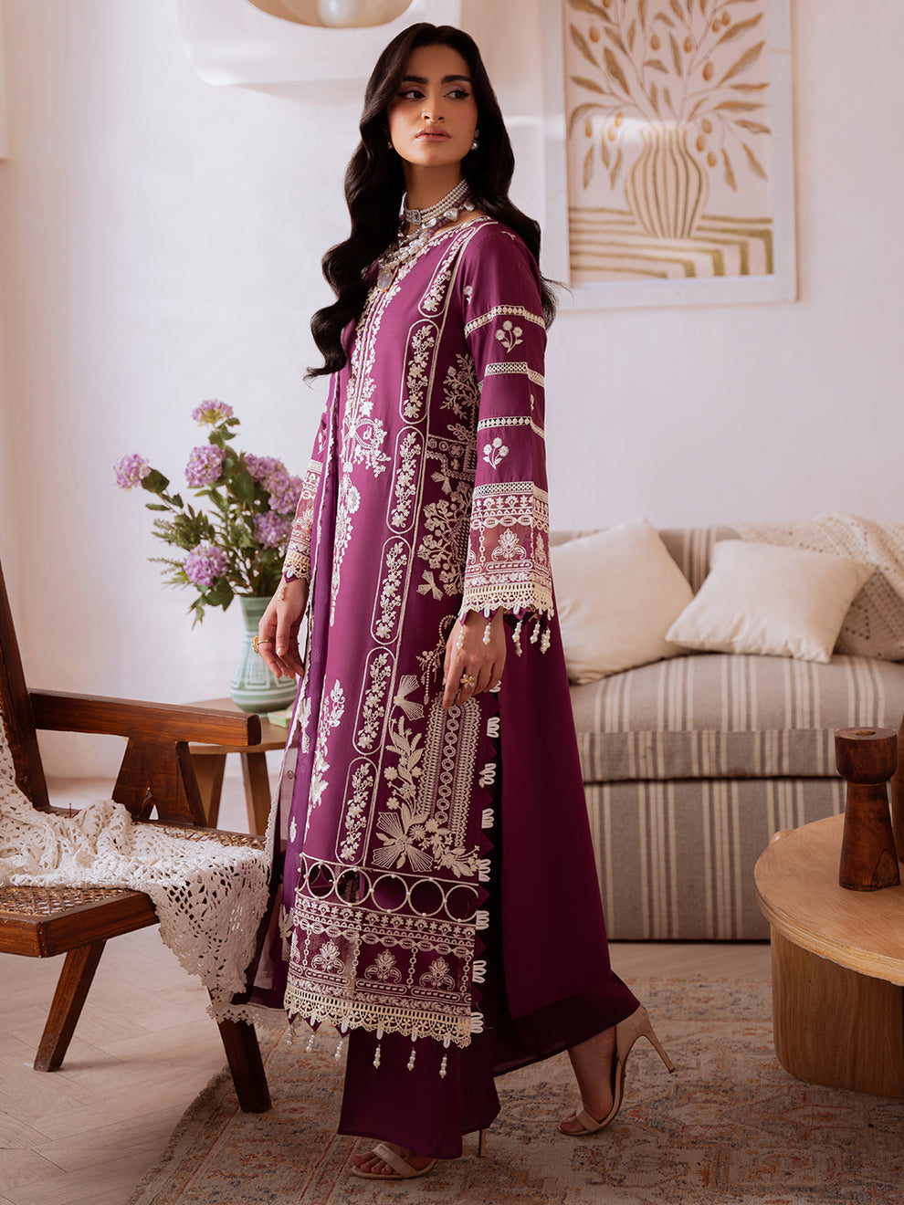 Mahnur Shanaya Lawn Spring/Summer
