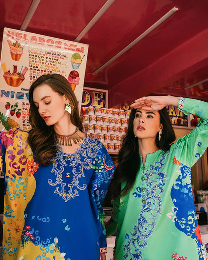 Mushq La Dolce Hemline Lawn Prints