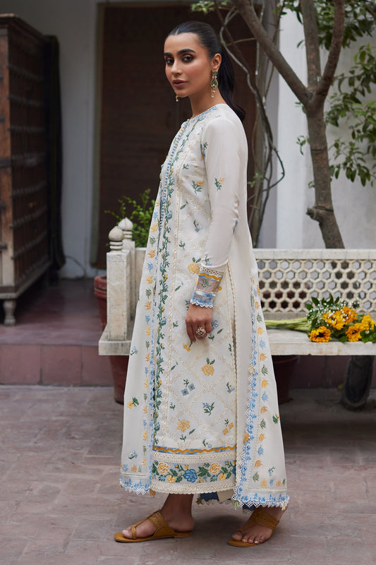 Zaha Embroidered Lawn Suit