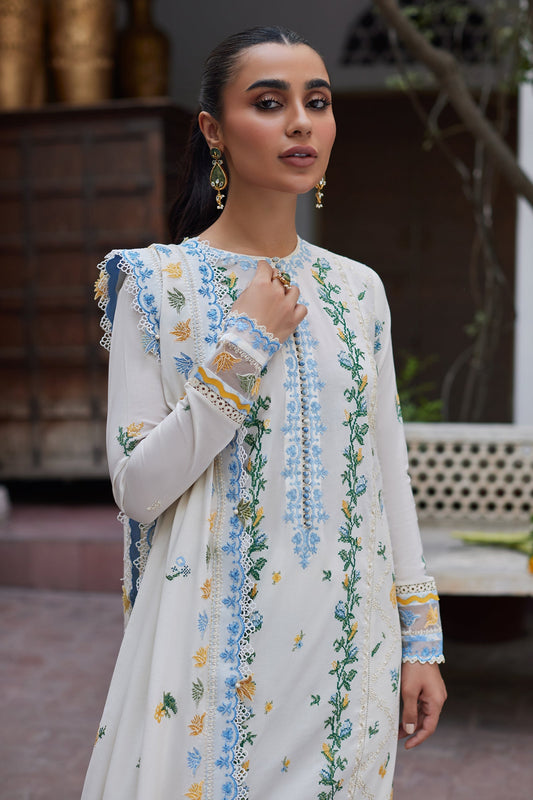Zaha Embroidered Lawn Suit
