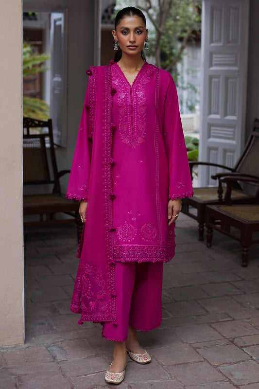 Zaha Embroidered Lawn Suit