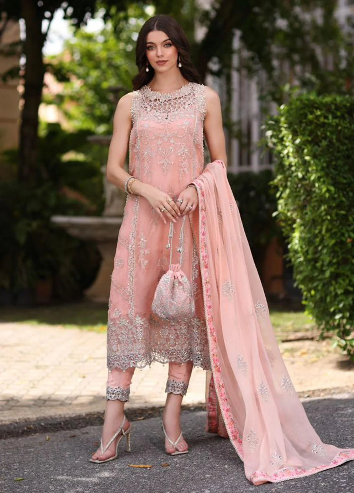 Noor by Saadia Asad Embroidered Chiffon