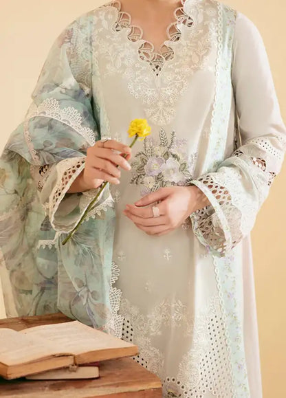 Qlinekari By Qalamkar Chikankari Lawn Suit