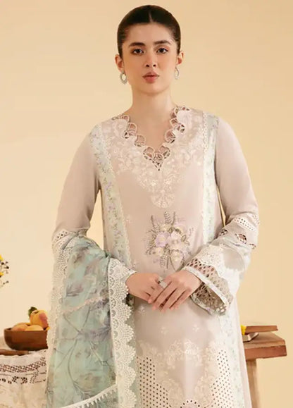 Qlinekari By Qalamkar Chikankari Lawn Suit