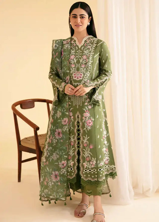 Qlinekari By Qalamkar Chikankari Lawn