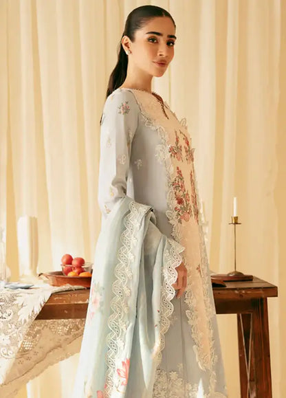 Qlinekari By Qalamkar Chikankari Lawn