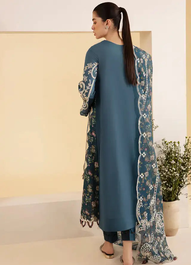 Qlinekari By Qalamkar Chikankari Lawn Suit