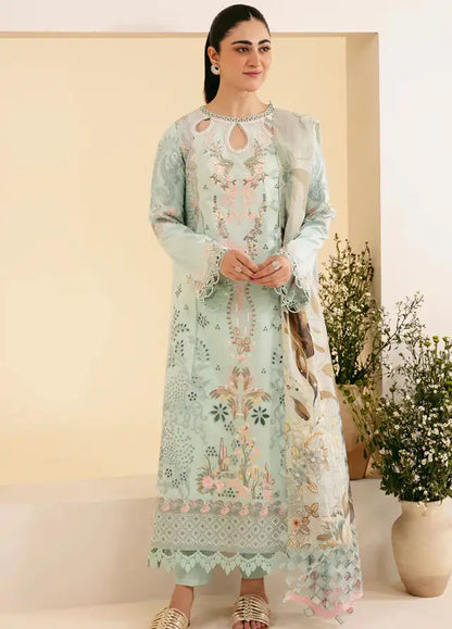 Qlinekari By Qalamkar Chikankari Lawn