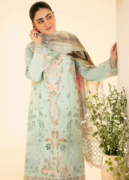 Qlinekari By Qalamkar Chikankari Lawn
