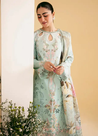 Qlinekari By Qalamkar Chikankari Lawn