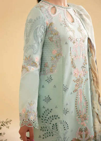Qlinekari By Qalamkar Chikankari Lawn
