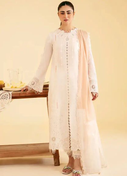 Qlinekari By Qalamkar Chikankari Lawn