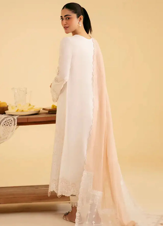 Qlinekari By Qalamkar Chikankari Lawn