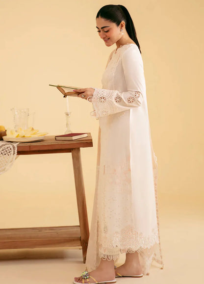 Qlinekari By Qalamkar Chikankari Lawn