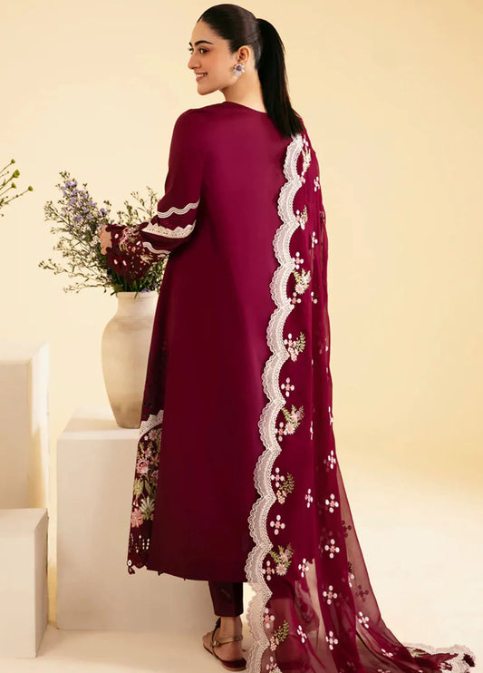 Qlinekari By Qalamkar Chikankari Lawn