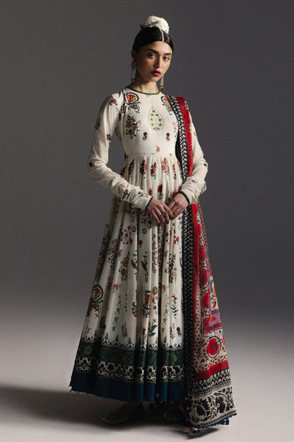 Zara Shahjahan Anarkali Festive Luxury Lawn –Best Seller