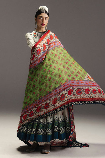 Zara Shahjahan Anarkali Festive Luxury Lawn –Best Seller