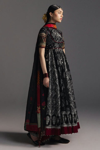 Zara Shahjahan Anarkali Festive Luxury Lawn-Best Seller