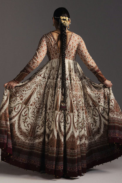 Zara Shahjahan Anarkali Festive Luxury Lawn- Best Seller