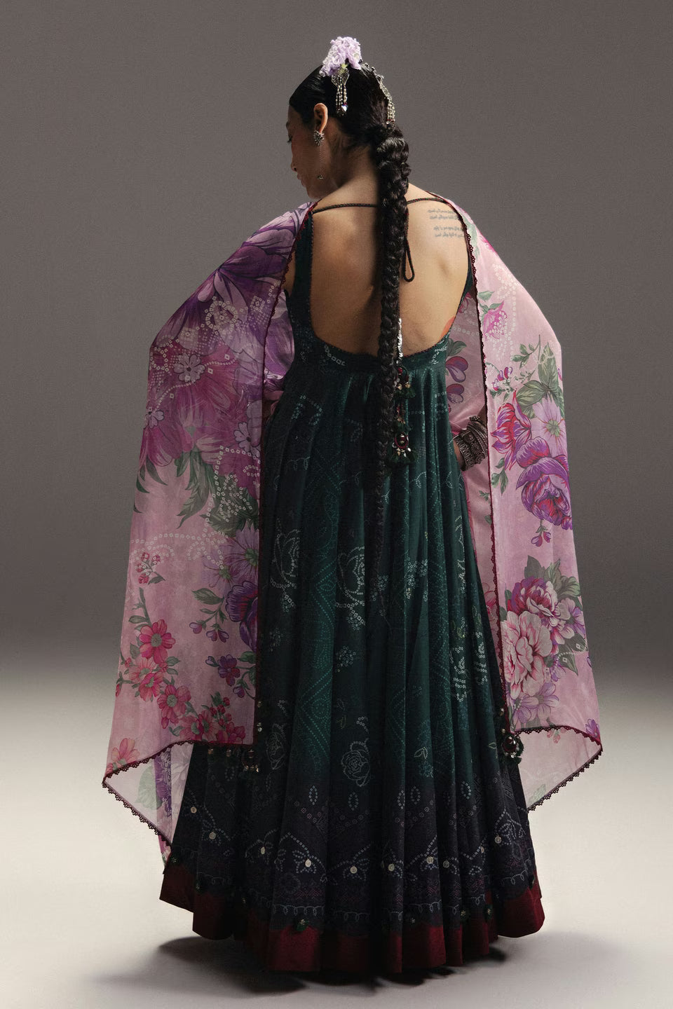 Zara Shahjahan Anarkali Festive Luxury Lawn –Best Seller