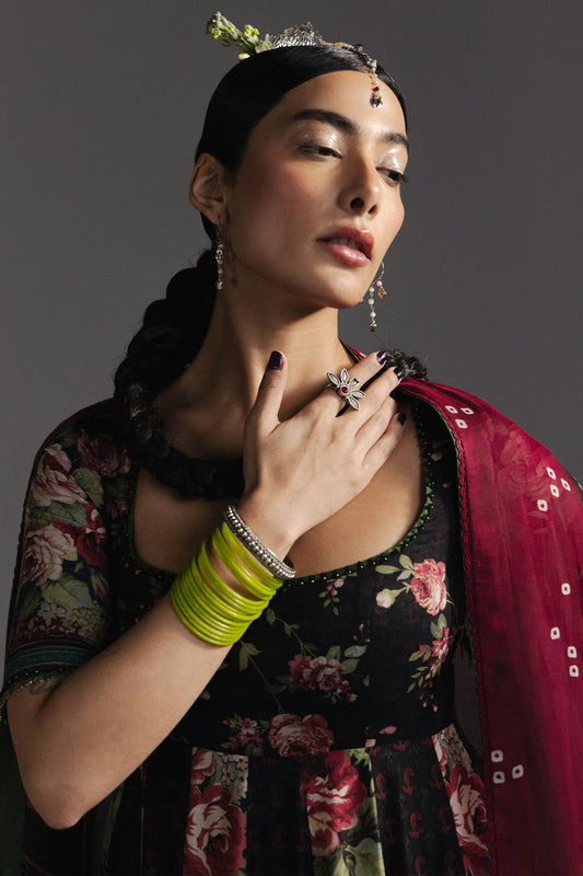 Zara Shahjahan Anarkali Festive Luxury Lawn – Best Seller