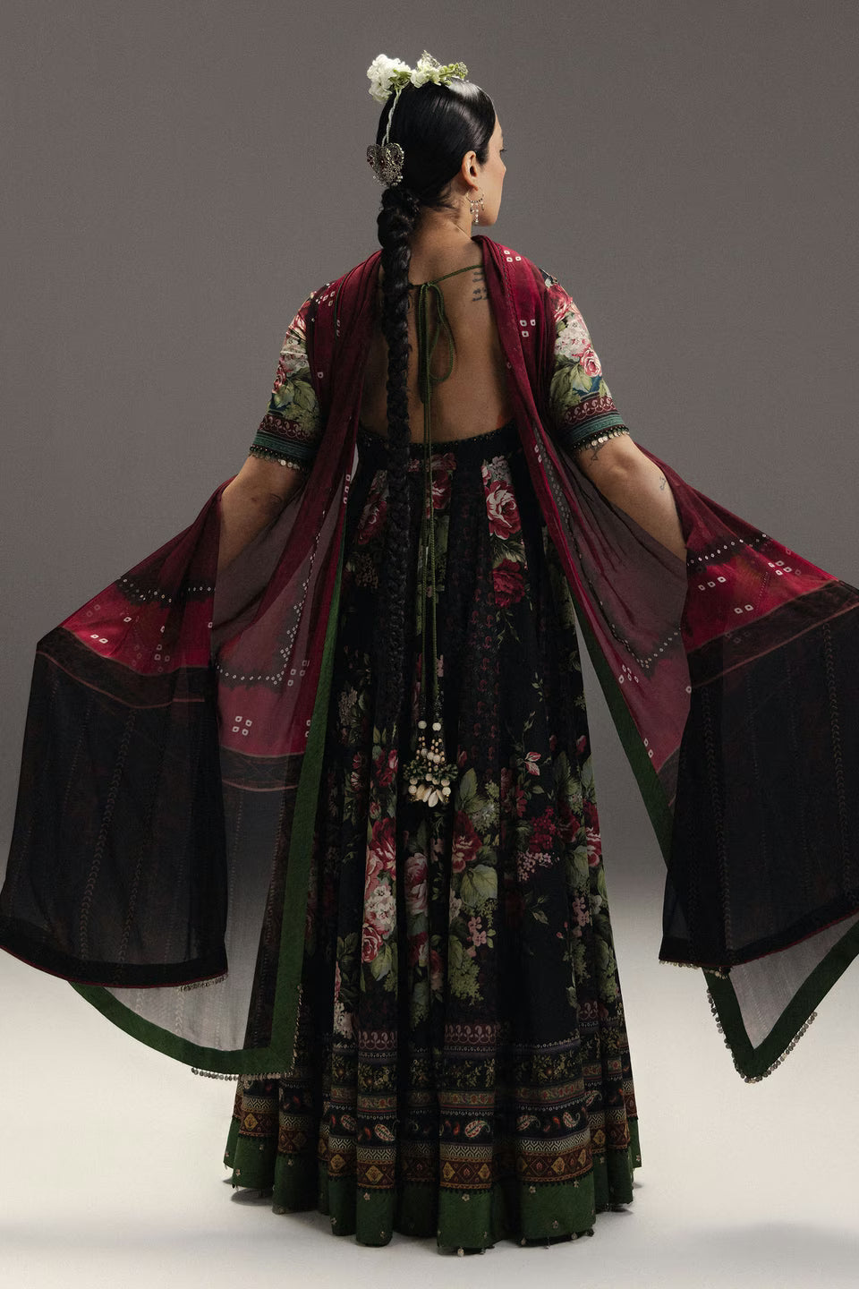 Zara Shahjahan Anarkali Festive Luxury Lawn – Best Seller