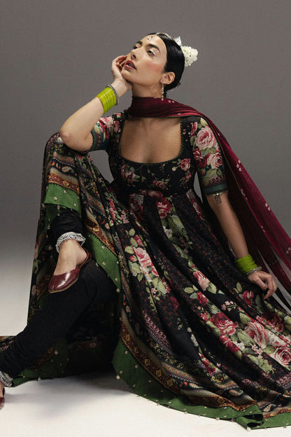 Zara Shahjahan Anarkali Festive Luxury Lawn – Best Seller