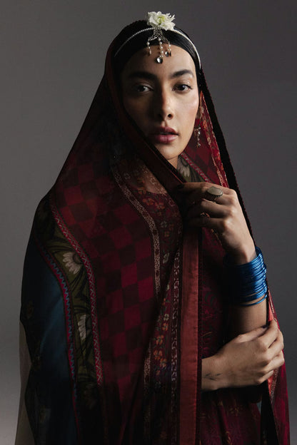 Zara Shahjahan Anarkali Festive Luxury Lawn –Best Seller