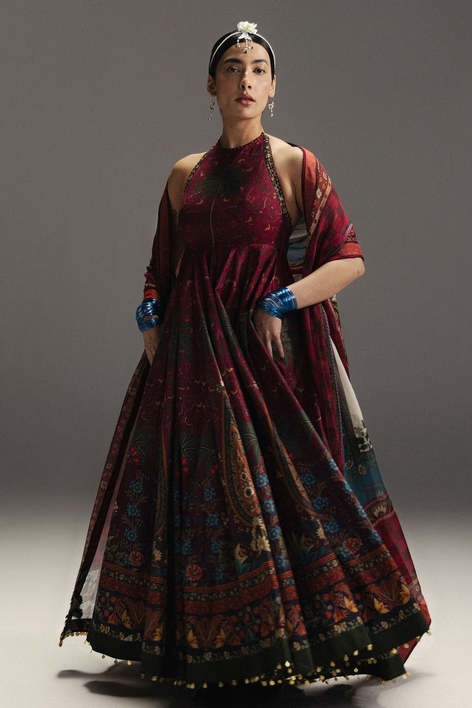 Zara Shahjahan Anarkali Festive Luxury Lawn –Best Seller